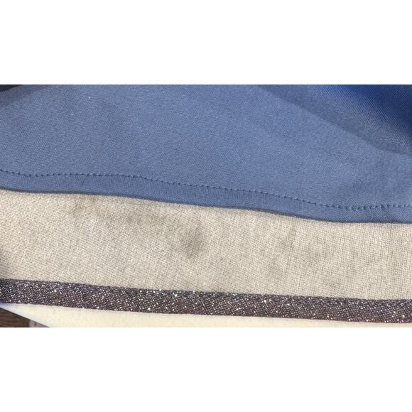 Ienna For Mac Duggal Size 2 Iridescent Long Slit Gown Dress Shimmer Mermaid Glam - Picture 10 of 12